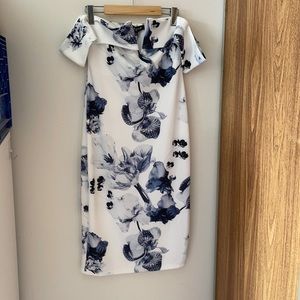 Bardot floral dress